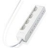 Elecom T-E5C-2410WH Power Tap Outlet Separate Switch Energy Saving Swing