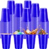 Clothsport 120 Pcs 16 oz Blue Plastic Cups Blue Plastic
