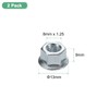 M METERXITY 2-Pack Flange Guide Bar Nuts 503220001 8mm x