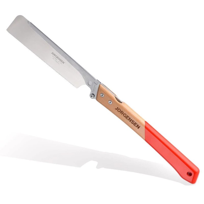 JORGENSEN 9.5-inch Japanese Pull Saw 21TPI Pro Folding Dovetail Saw