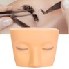 Lash Mannequin Head Elastic Realistic 3 Layer Lashes Eyelash Mannequin