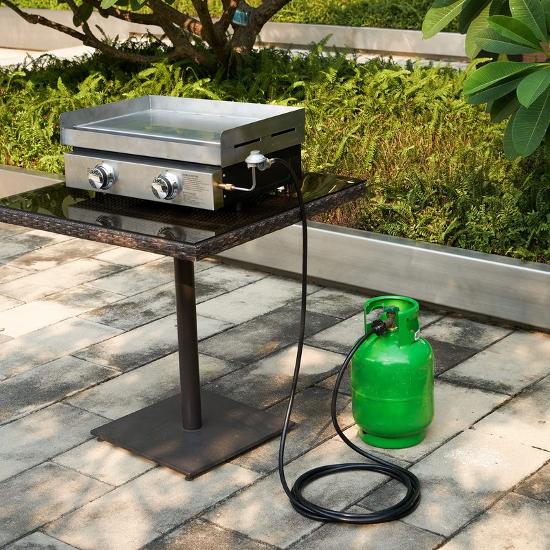GASPRO 18-Foot Propane Hose Adapter, Compatible with Mr. Heater Buddy