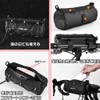 Bicycle Front Bag Bicycle Handlebar Bag Waterproof Frame Storage Roll