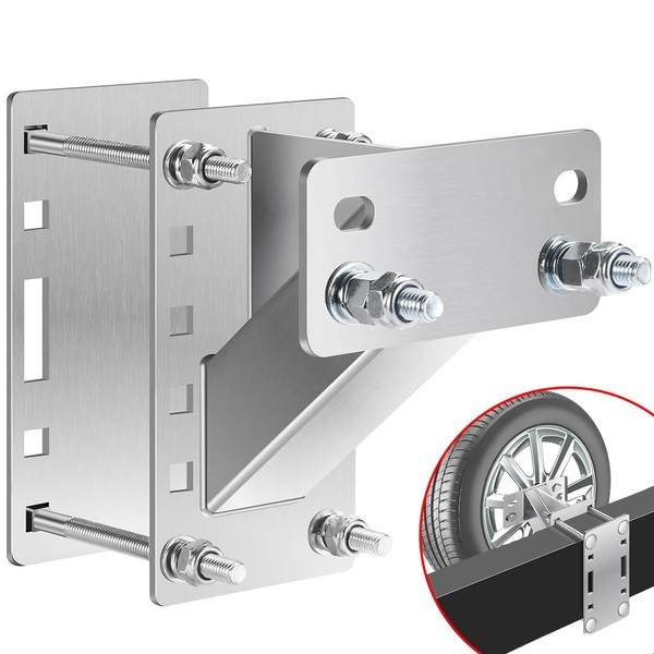 KNUOPYT Spare Tire Carrier, Stainless Steel Spare Tire Mount for