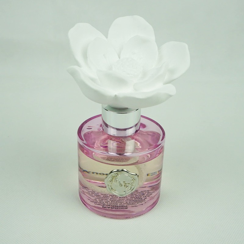 Pretty Valley Home Ceramic Flower Fragrance Diffuser 100ml Fleur De