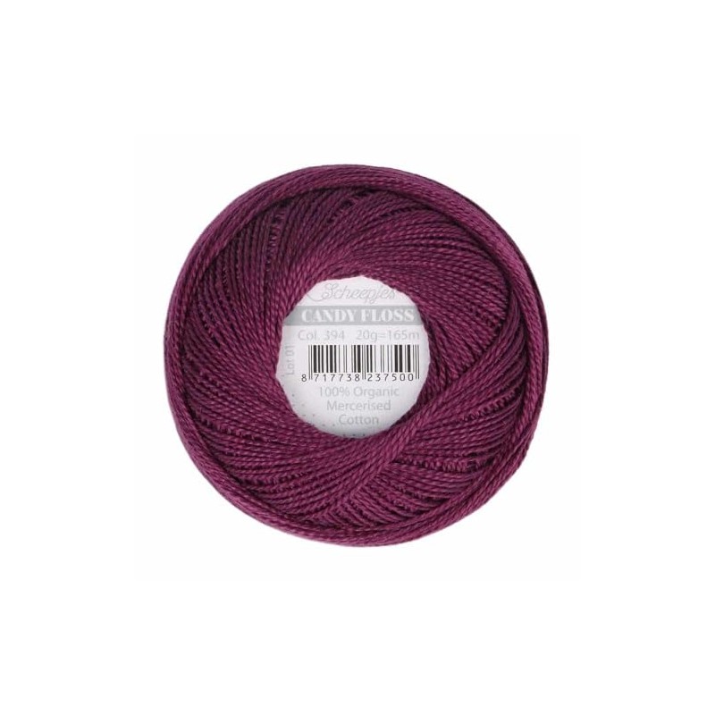 Scheepjes - Scheepjes Candy Floss 394 Shadow Purple (165m) Bio