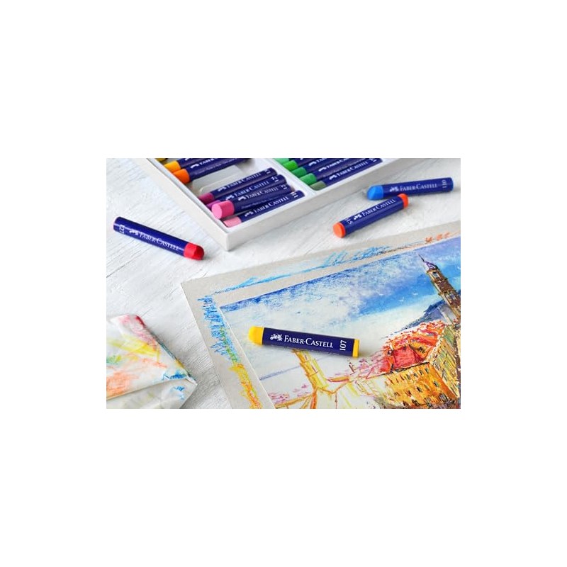 Faber-Castel Creative Studio Oil Pastel Crayons 36/pkg-