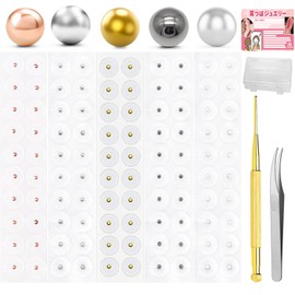 Ear Urn Jewelry, Ear Point Seal, 200 Pieces, Includes 200 Pieces, Trap Point Seal, Ear Urn Seal, Transparent, Japanese Instruction Manual (English Language Not Guaranteed)