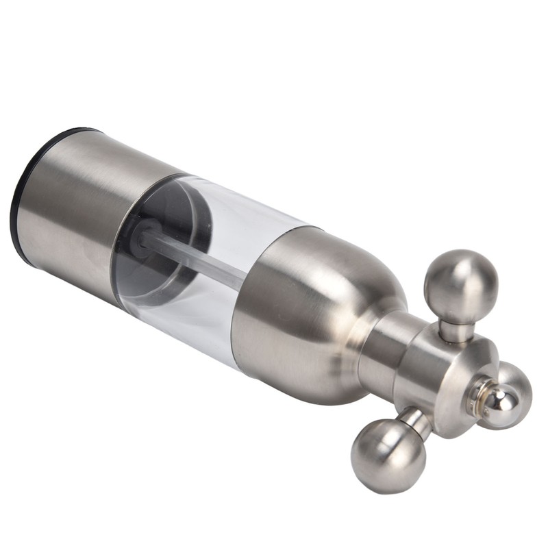 304 Stainless Steel Pepper Grinder Manual Rotation Pepper Mill Ceramic
