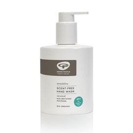 Green People Scent Free Hand Wash 300ml| Natural & Organic Hand Wash | Eczema-Friendly Ultra-Gentle Hand Wash for Sensitive Skin | Paraben Free, SLS Free & Unperfumed | Cruelty Free & Vegan