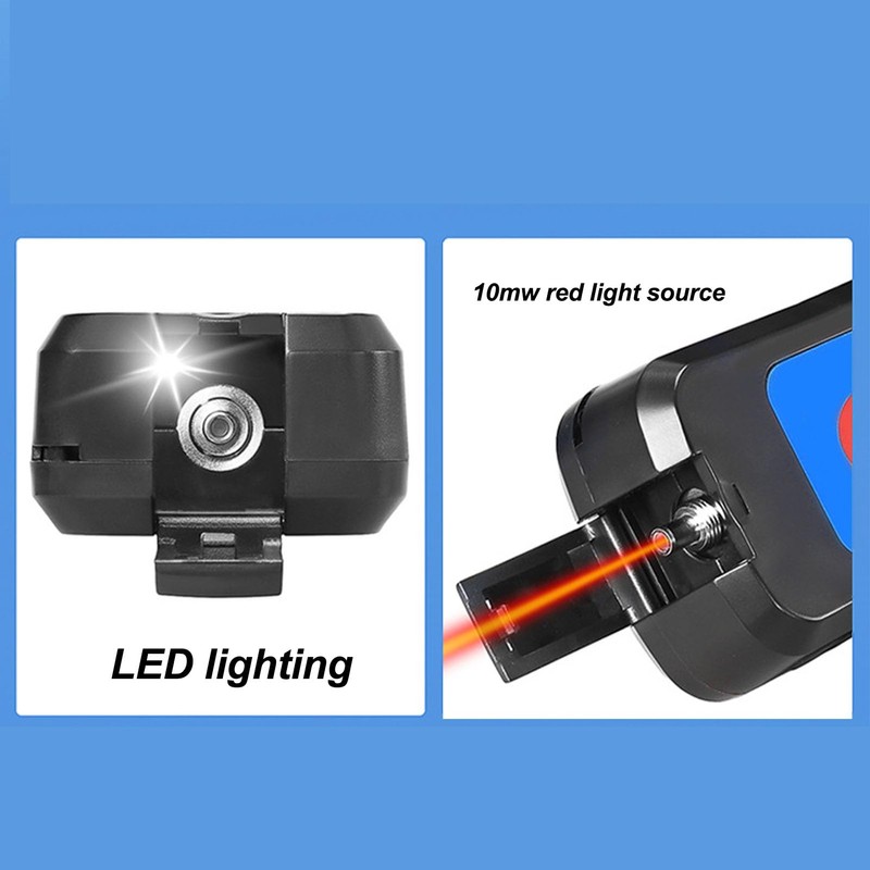 Live Optical Fiber Identifier, 800-1700nm VFL Red Light Source 10km
