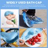 100 Pcs Disposable Shower Caps, Waterproof Shower Cap Essential For