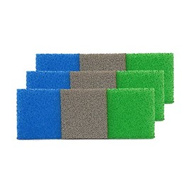 LEXENT Air Purifier Filter Replacement Mevagissey 10/16/24L SILVER ION/ANION/CATECHIN filter in-one (Pack of 3) Replacement filter