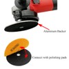 DT-DIATOOL 2pcs Aluminum Backer Pad 4 Inch Hook and Loop