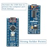 OSOYOO 1x LGT-Nano for Arduino Nano USB-C Interface Pins Soldered