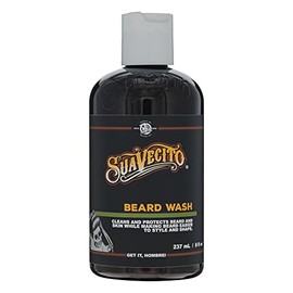 Suavecito Beard Wash. Cleansing and Styling Beard Face Wash For Men (8 oz.)