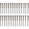 KEWAYO 30Pcs Stainless Steel Wire Brushes 1/5″(5mm) x 1/8″(3mm) Wire