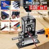 Socpuro Manual Wire Stripping Machine for Gauge Wire 0.06-1'', Scrapping