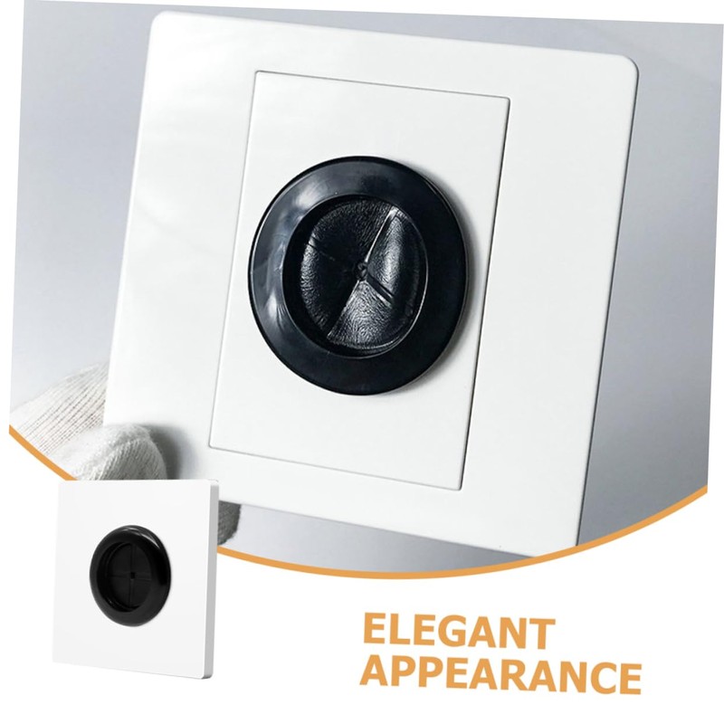 WOONEKY 5pcs Cable Pass Through Insert for Wires Wall Cable