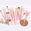 Makeup Brushes Set of 12 with Makeup Pouch, Makeup Brushes,
