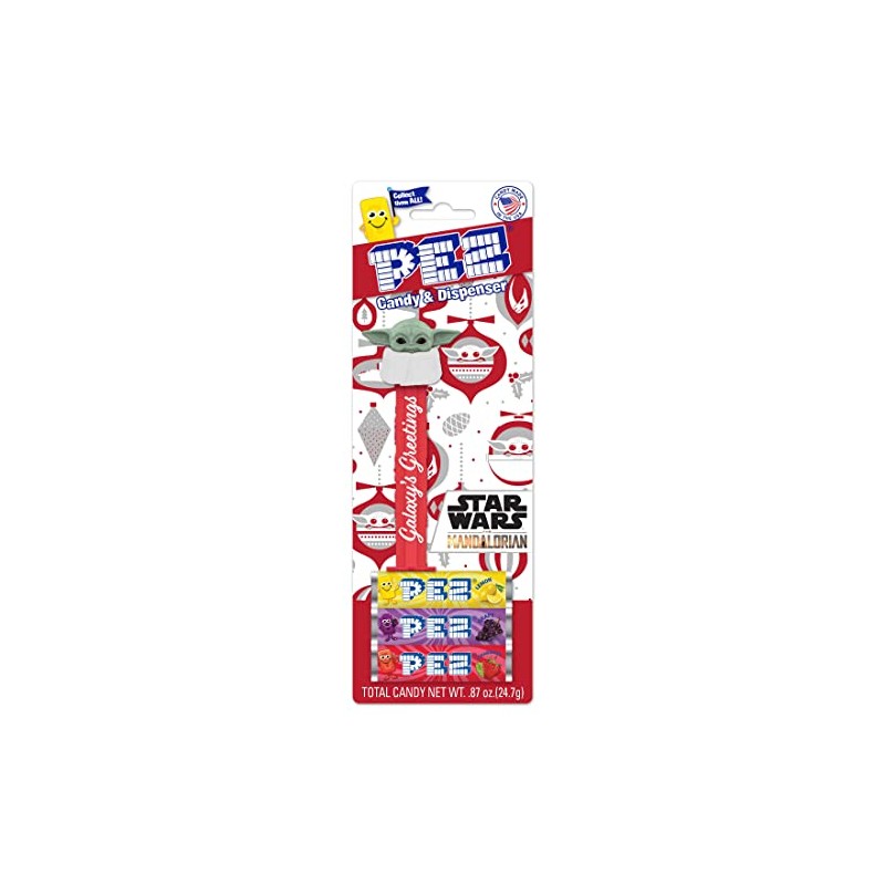 Pez Candy Dispenser Stocking Stuffer - Baby Grogu (The Mandalorian)
