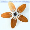 4 42' Replacement Ceiling Fan Blades Arms And 20 screws.