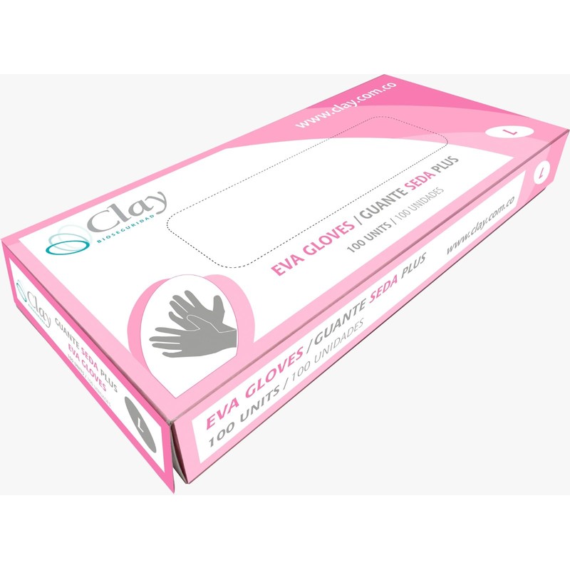 CLAY Eva Silk Gloves, Disposable & Versatile Protective Gear Ideal