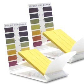 HappyHome PH Test Paper, ph1-14, Litmus Paper, 80 Sheets x 2 Pack, PH Measurement, Book Type