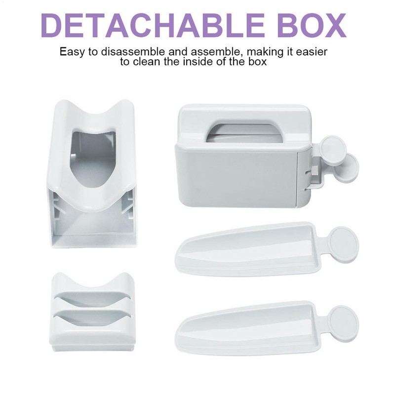 Nail Dip Powder Tray | Portable Double Layer Powder Tray,Glitter