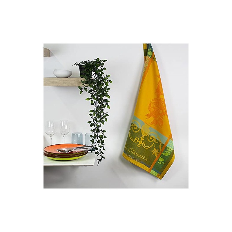Garnier Thiebaut [W] Les Clementines Saffron Tea Towel 56 x