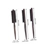 Outanaya 3pcs Hairdressing Tail Comb Bristle Brushes for Women for