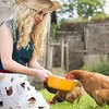 LIMEOW An egg apron, canvas apron, egg apron, collecting chicken