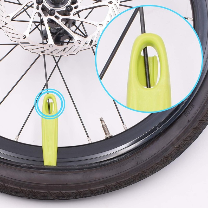 Bicycle Tire Lever, Multi-functional, Tire Replacement, Puncture Repair (A-Set A