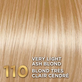 L’Oréal Paris Superior Preference Permanent Hair Color, 110 Very Light Ash Blond, 100% Grey Coverage, Hair Dye, 1 EA