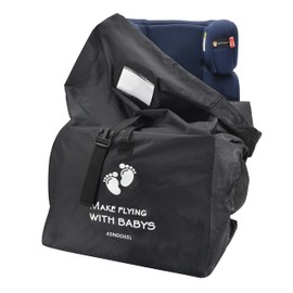 kenddeel Car Seat Bag -Travel Bag with Backpack for Strollers,Car Seats,Pushchairs,Boosters,Infant Carriers and Wheelchairs,Water Resistant-Great for Airplane and Storage