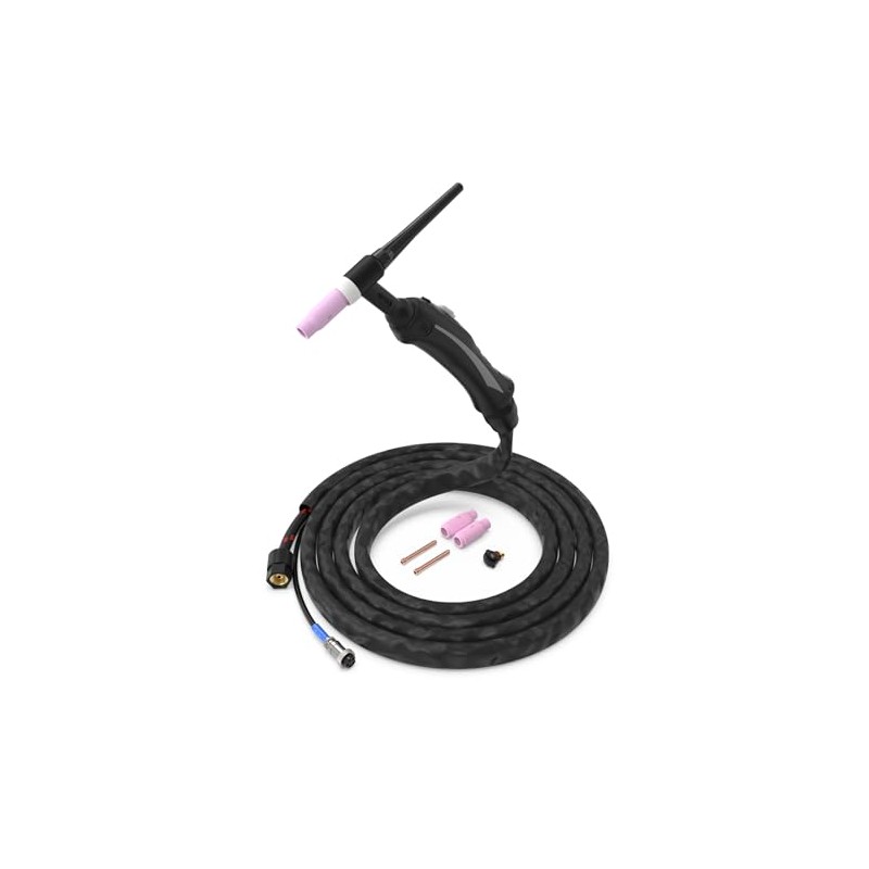 Sunstac WP-26 Air Cooled TIG Torch, 250A 13FT, M16*1.5 and