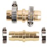 Garden Hose Repair Kit - 6 Pack Connectors with Clamps