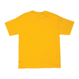 INDEPENDENT Truck Company Bar Logo S/S Midweight T-Shirt Gold w/Grey XL Youth