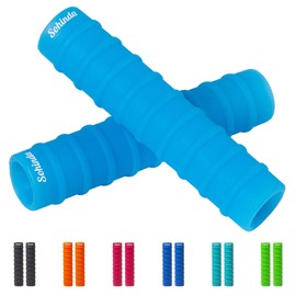 Sohinda Kayak Paddle Grips, Kayak Paddle Grips No-Slip Grip, Blister Prevention, Paddle Grips for Kayaking, Kayaking Accessories, Paddle Grips for Take - Apart Paddle - 1.18 Inches Fluorescent Blue