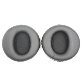 Replacement Ear Pads Compatible with Sony MDR-XD200 500 900 RF985 RF6500 RF970 DS6500 Headphones Soft Protein Leather Combined with Memory Foam Replace Ear Cushions for Repair Accessories - Black