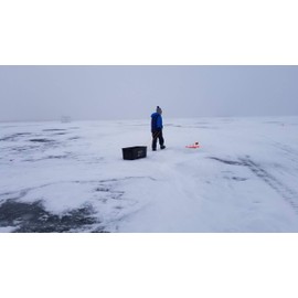 Frabill Arctic Fire Tip-Up (Chartreuse) Orange, One Size