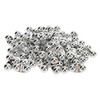 50PCS Fishing Double Rattle Metal Sea Fishing Attractor Bell Beads