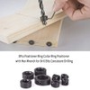 Depth Stop Rings Set, 8 Pieces Drill Depth Stop Collar