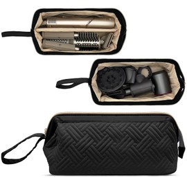 Hair Tools Travel Bag for Shark Flexstyle | Portable Carrying Case for Dyson Airwrap Hair Dryer Brush Revlon Hair Tools | Waterproof Dustproof Shockproof Flat Curling Iron Travel Organizer