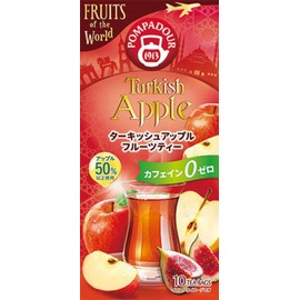 Japan Green Tea Center Pompadour Turkish Apple, 10 Bags x 4 Packs