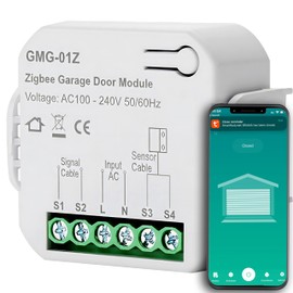 Retoo Smart Roller Door Control 100-240V/10A Tuya App Control with WiFi, WiFi Switch Wireless Relay Module, Works Tuya Smart, Smart Home Switch with Tuya Smart Life App Bluetooth Remote Control