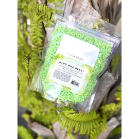 VidaSleek Hard Wax Beads - All Purpose Hair Removal Wax - No Strips Needed - Lime Scent - 17.63 oz