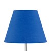 Set of 2 Royal Blue Fabric Table Lamp Shades, Lampshade
