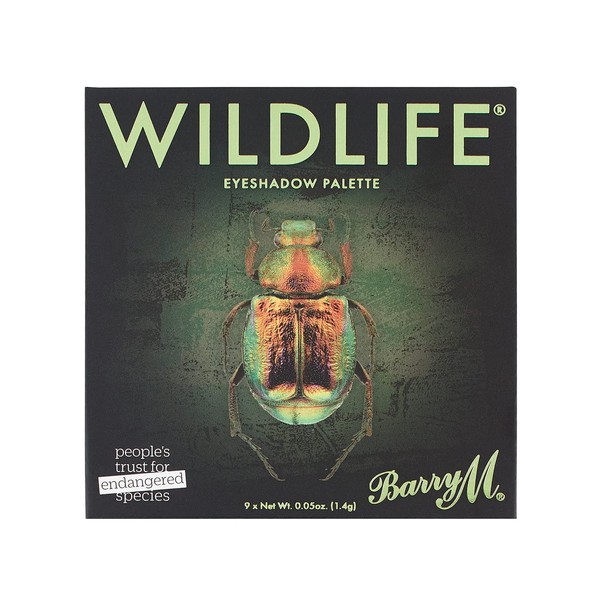 Barry M WILDLIFE Eyeshadow Palette - Beetle, Red, Brown and Green