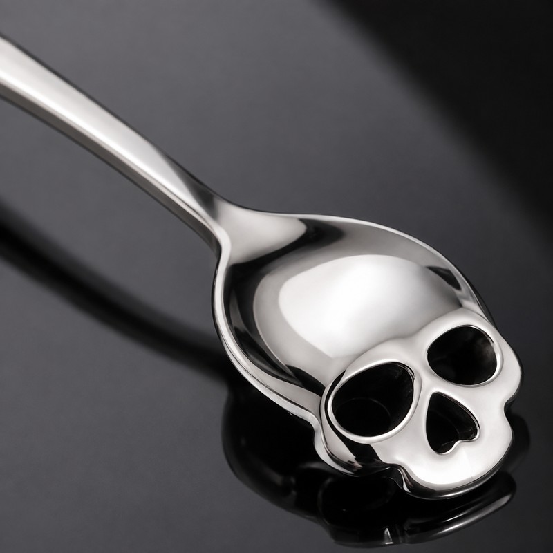 Skull Coffee Scoop for Kitchen & Tableware – Stainless Steel
